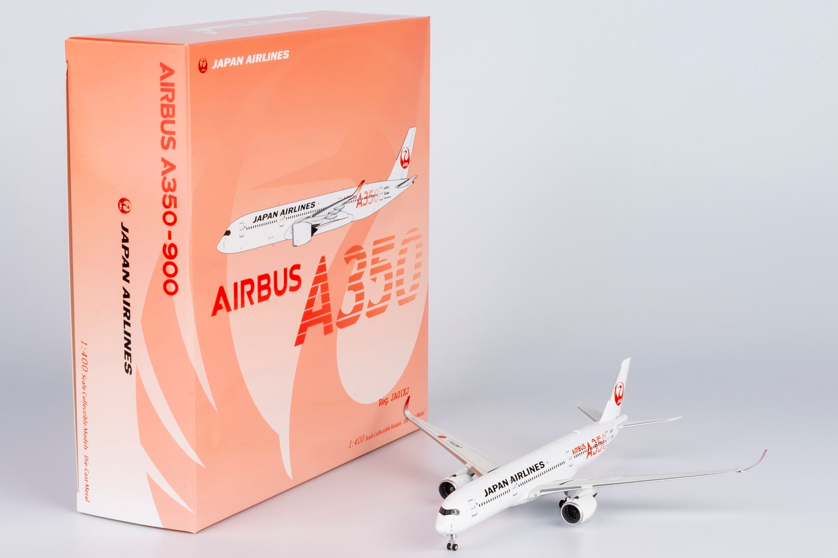 1/400 Japan Airlines Airbus A350-900 JA01XJ "AIRBUS A350" NG39095 - cover